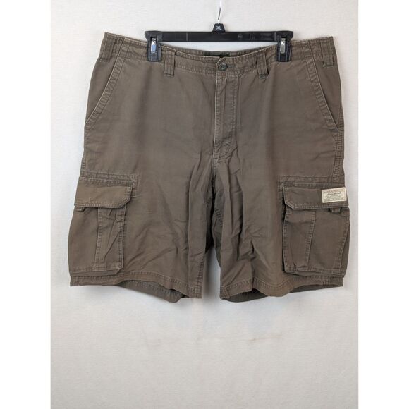 Eddie Bauer Other - Y2K Eddie Bauer Outdoor Outfitter Cargo Shorts Brown Men's Size 36
